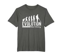 Evoluzione del metal detector di rilevazione del metallo Maglietta