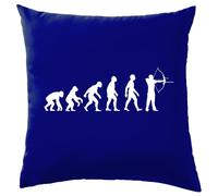 Evoluzione Dell' Uomo Tiro Con L'Arco - Cuscino - Arciere Love Hobby Freccia