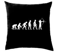 Evoluzione Dell' Uomo Tiro Con L'Arco - Cuscino - Arciere Love Hobby Freccia