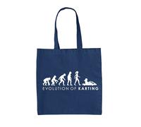 Evoluzione Della Donna Go Karting - Borsa In Tela - Pilota Di GoKart