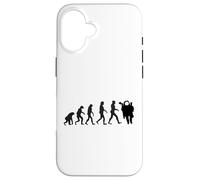 Evoluzione dell'astronauta - Evoluzione divertente, esplorazione dello spazio Custodia per iPhone 16