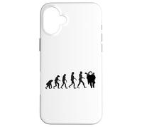 Evoluzione dell'astronauta - Evoluzione divertente, esplorazione dello spazio Custodia per iPhone 16 Plus