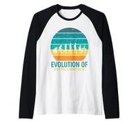 Evoluzione dell'intelligence Prompt Engineer Maglia con Maniche Raglan