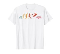 Evoluzione dell'uomo A Giocatore di Palla Spike Maglietta