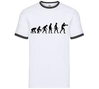 Evoluzione Dell'Uomo Boxe - Ringer Uomo - Boxer Box Ring Amore Fan Sport