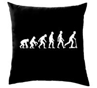 Evoluzione Dell'Uomo Micro Scooter - Cuscino - Pilota Scootando