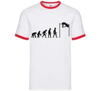 Evoluzione Dell'Uomo Salto In Alto - Ringer Uomo - Amore Per Lo Sport