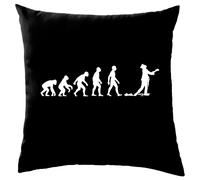 Evoluzione Dell'Uomo Zombie - Cuscino - Zombie Halloween Attacco Morto