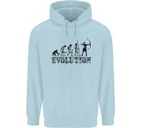 Evoluzione di un Arciere Divertente Tiro Con L'Arco Bambini Felpa Cappuccio