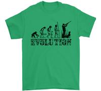 Evoluzione di Un Cacciatore Divertente Caccia Hunt Uomo T-Shirt 100% Cotone