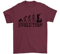 Evoluzione di Un Cacciatore Divertente Caccia Hunt Uomo T-Shirt 100% Cotone