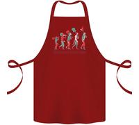 Evoluzione Di Un Chitarrista Grembiule In Cotone 100% Biologico
