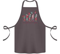 Evoluzione Di Un Chitarrista Grembiule In Cotone 100% Biologico