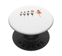 Evoluzione Floreale Della Ballerina PopSockets PopGrip Adesivo