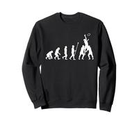 Evoluzione Giocatore di Rugby Sport Calcio Rugby Fan Rugby Allenatore Felpa