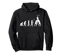 Evoluzione Giocatore di Rugby Sport Calcio Rugby Fan Rugby Allenatore Felpa con Cappuccio