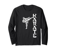 Evoluzione Karate Taekwondo Aikido Ju-Jutsu Kung-Fu Karate Maglia a Manica