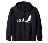 Evoluzione Sailing Yachting Barca Vela Veliero Vela Marinai Felpa con Cappuccio