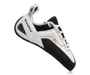 Evolv Unisex Defy Lace LV Scarpe da Arrampicata, Gray-White, 40