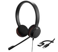 Evolve 20 Cuffie stereo certificate Microsoft per softphone VoIP con