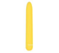 Evolved Love Is Back - Sunny Sensations - 10 funzioni classiche tradizionali, a forma di lunga, magra, vibratore ricaricabile, giallo