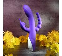 Evolved Novelties Evolved - Vibratore Lick Me Triple Stim Vibe - Viola