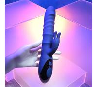 Evolved Novelties Evolved - Il Vibratore coniglio Ringer - Blu Reale
