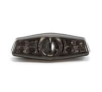 evomosa Moto Luci di stop LED Fanale posteriore Off-Road Bike Retro Bike Retrofit LED Fanale posteriore Running Light Brake Light (Grigio)