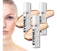 Evonex Age Defying Makeup, Evonex Age Defy Foundation, Crema idratante colorata anti-età, Fondotinta siero per donne, Tinta universale, Crema solare colorata per il viso con copertura leggera (3Pcs)