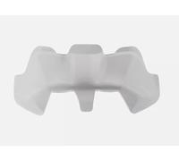 EvoParts Spoiler posteriore compatibile casco moto Arai Rx7-V Vz-Ram (2024) (Bianco lucido)