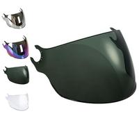 EvoParts Visiera casco jet LS2 OF562 Airflow (no Airflow 2) (Nero)