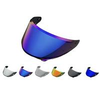 EvoParts Visiera compatibile casco Hjc RPHA 12 (HJ-42) pinlock ready (Arcobaleno)