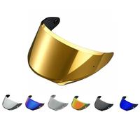 EvoParts Visiera compatibile casco Hjc RPHA 12 (HJ-42) pinlock ready (Oro)