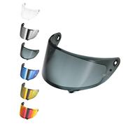 EvoParts Visiera compatibile Hjc RPHA 1 (no rpha 10-11 -12) HJ-35 pinlock ready (Nero 80%)