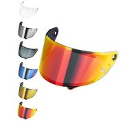 EvoParts Visiera compatibile Hjc RPHA 1 (no rpha 10-11 -12) HJ-35 pinlock ready (Rosso)