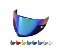 EvoParts Visiera compatibile Kyt TT-Revo (Arcobaleno)