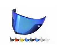 EvoParts Visiera compatibile Kyt TT-Revo (Blu)