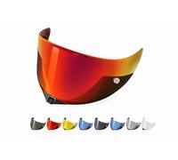 EvoParts Visiera compatibile Kyt TT-Revo (Rosso)