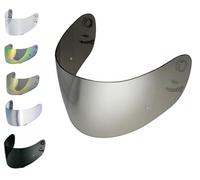 EvoParts Visiera compatibile Shoei Cx1v Xr1000 - Multitec - Raid 2 - X Spirit 1 pinlock ready (Argento)