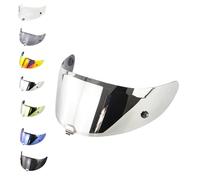 EvoParts Visiera Hj-26 per casco Hjc Rpha 70 - Rpha 11 pinlock ready e tear off ready (Argento)