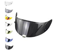 EvoParts Visiera Hj-26 per casco Hjc Rpha 70 - Rpha 11 pinlock ready e tear off ready (Nero 80%)