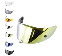 EvoParts Visiera Hj-26 per casco Hjc Rpha 70 - Rpha 11 pinlock ready e tear off ready (Oro)