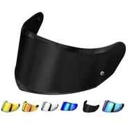 EvoParts Visiera per casco LS2 FF808 stream 2 pinlock ready (Nero 80%)
