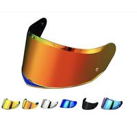 EvoParts Visiera per casco LS2 FF808 stream 2 pinlock ready (Rosso)