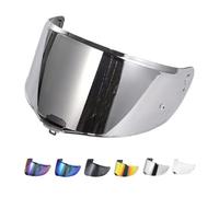 EvoParts Visiera per casco LS2 FF811 VECTOR 2 CITATION 2 (Argento)