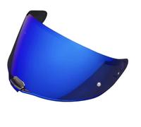EvoParts Visiera per casco LS2 FF811 VECTOR 2 CITATION 2 (Blu)