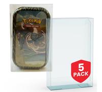 EVORETRO - PET Protector For Mini Tin Pokemon 5pc NUOVO