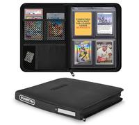 EVORETRO Raccoglitore a 4 tasche per Pokémon, MTG, Lorcana e carte sportive, piccolo raccoglitore dall'alto adatto a Toploader 2x2 35pt-55pt, 96 slot con 2 tasche PSA