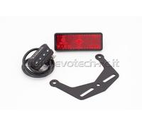 EVOTECH ACCESSORI PORTATARGA KIT LUCE TARGA LED CATADIOTTRO SUPPORTO KIT