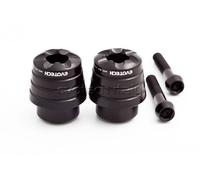 EVOTECH CONTRAPPESI BILANCIERI FINALI MANUBRIO HONDA CB 650 R 2019-2021 NERO